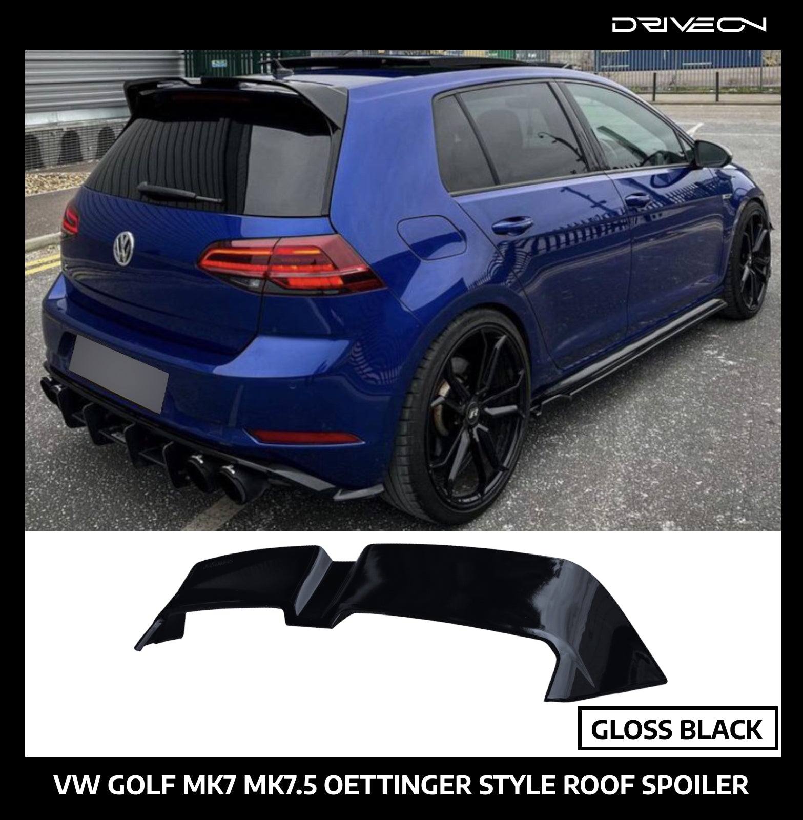 VW GOLF MK7/7.5 OETTINGER ROOF SPOILER