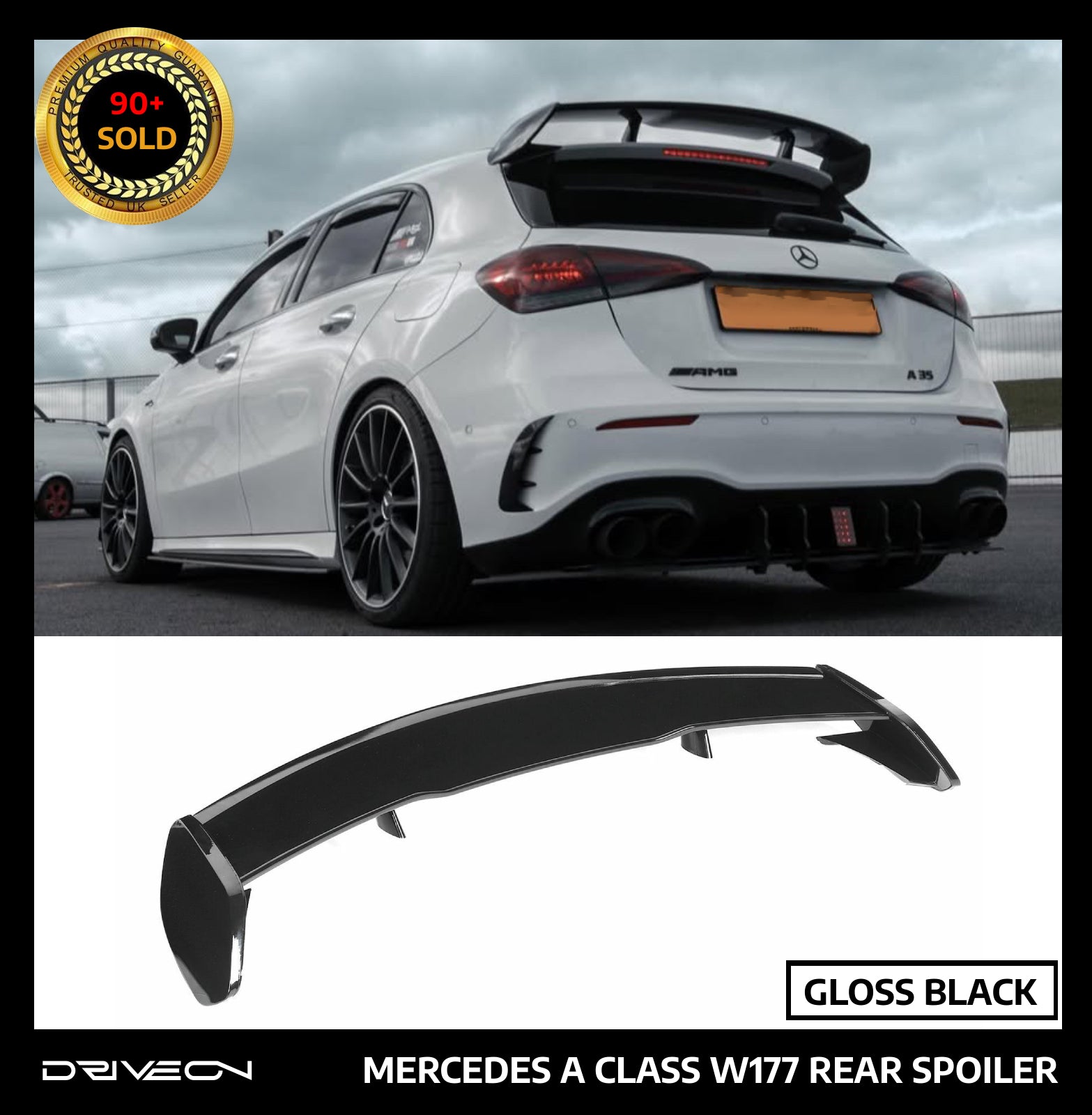 A-CLASS W177 ROOF SPOILER