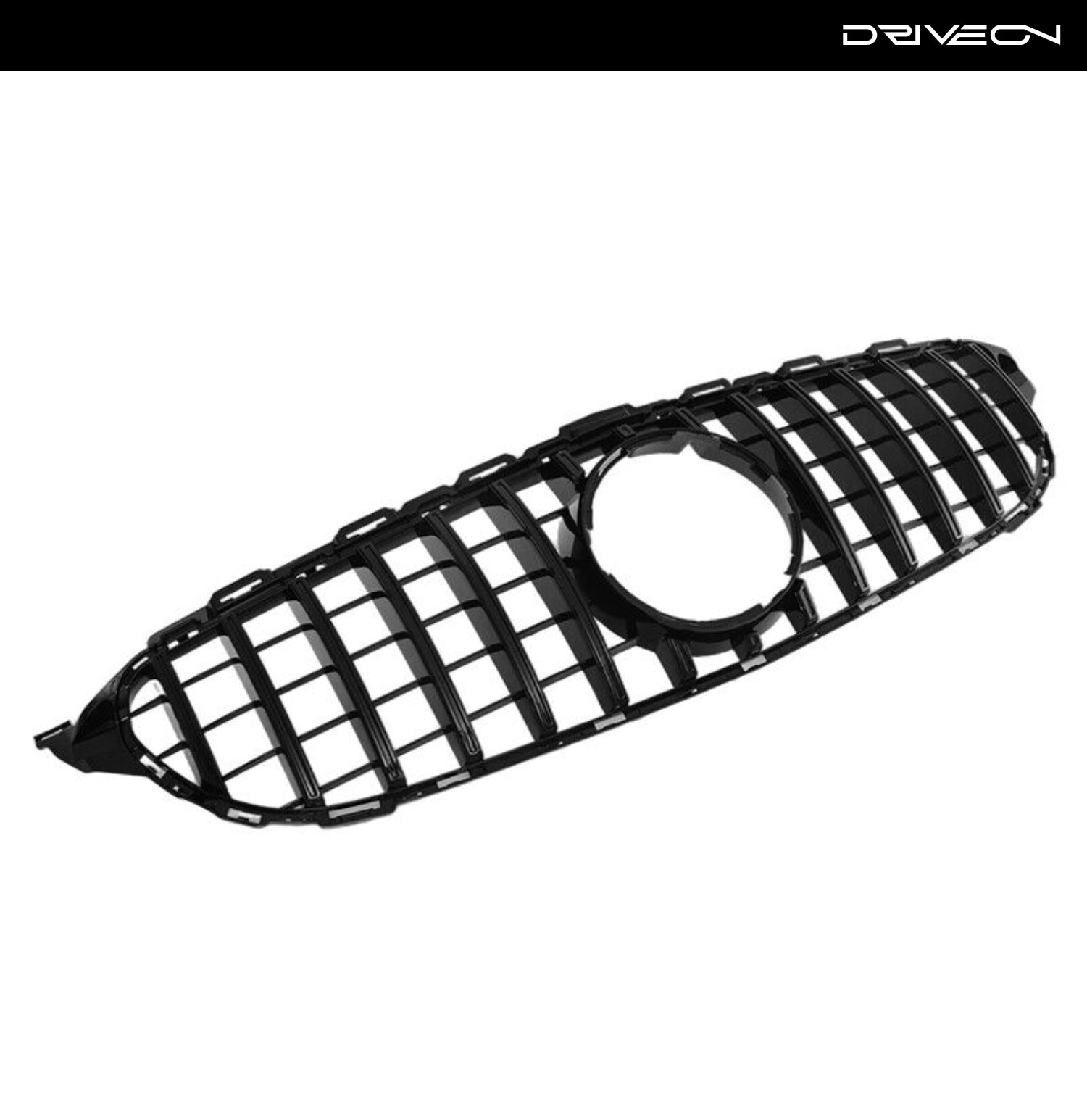 W205 FRONT GRILL GLOSS BLACK