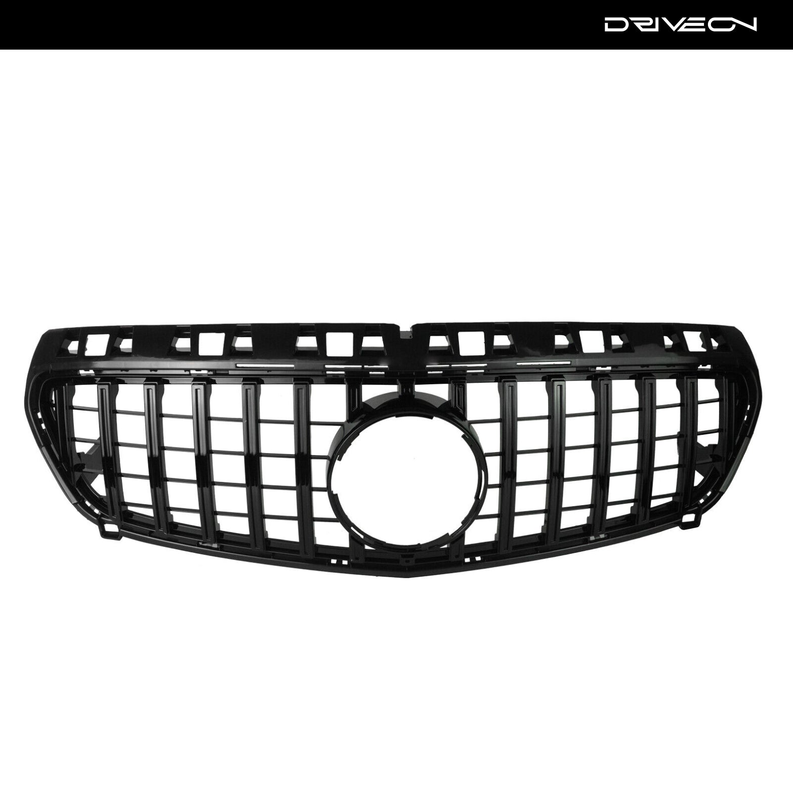 A-CLASS W176 FRONT GRILL GLOSS BLACK 13-15
