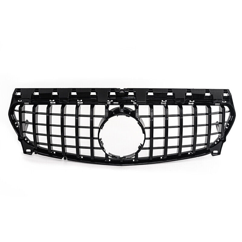 CLA W117 FRONT GRILL GLOSS BLACK