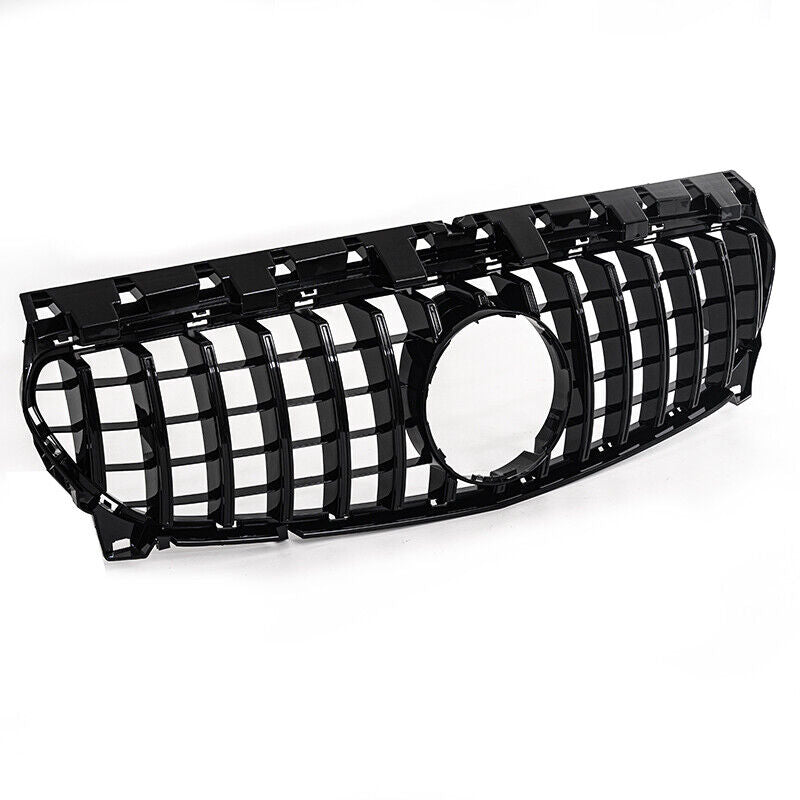 CLA W117 FRONT GRILL GLOSS BLACK
