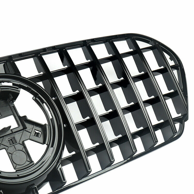 GLE W167 FRONT GRILL GLOSS BLACK