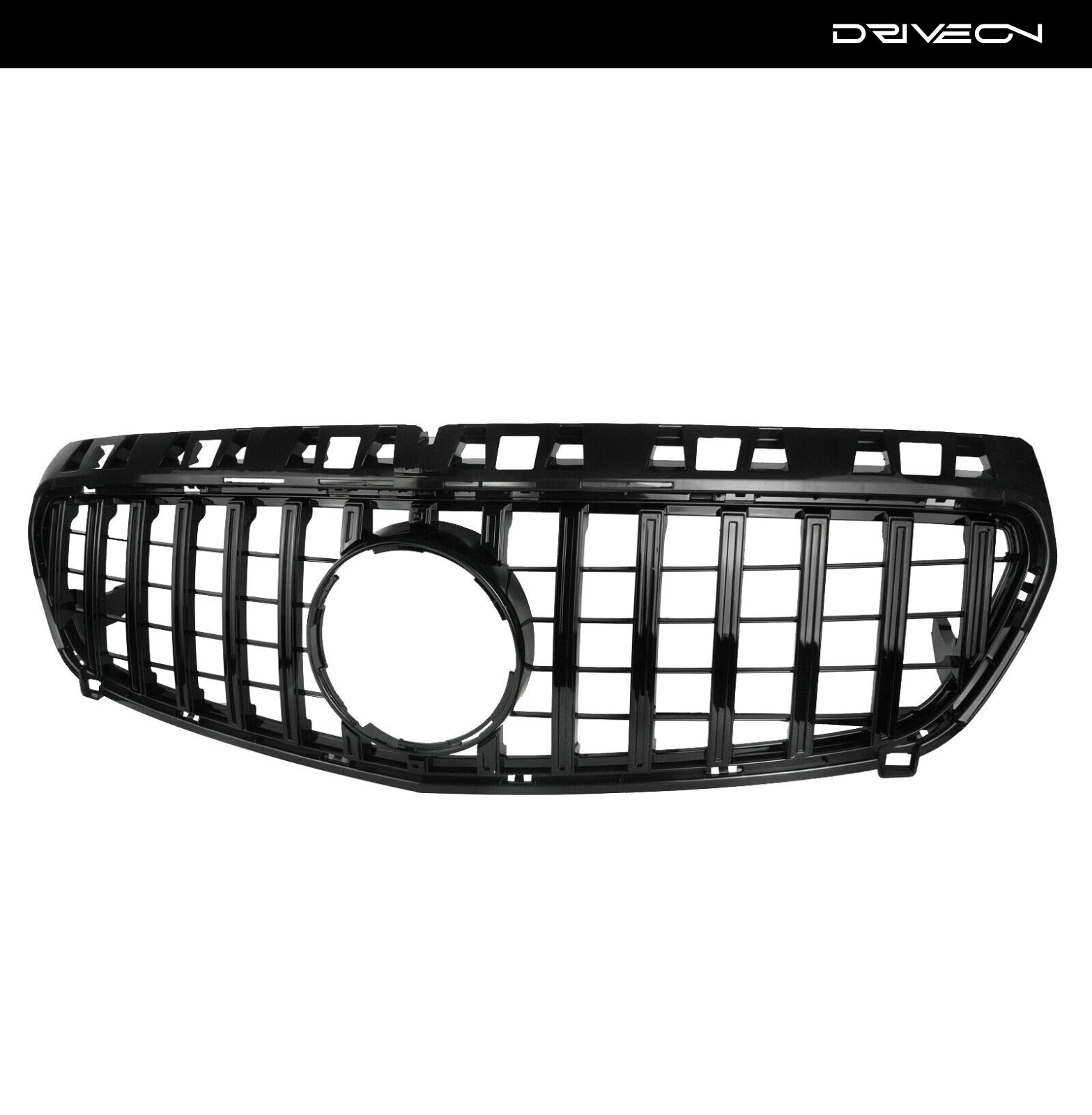 A-CLASS W176 FRONT GRILL GLOSS BLACK 13-15