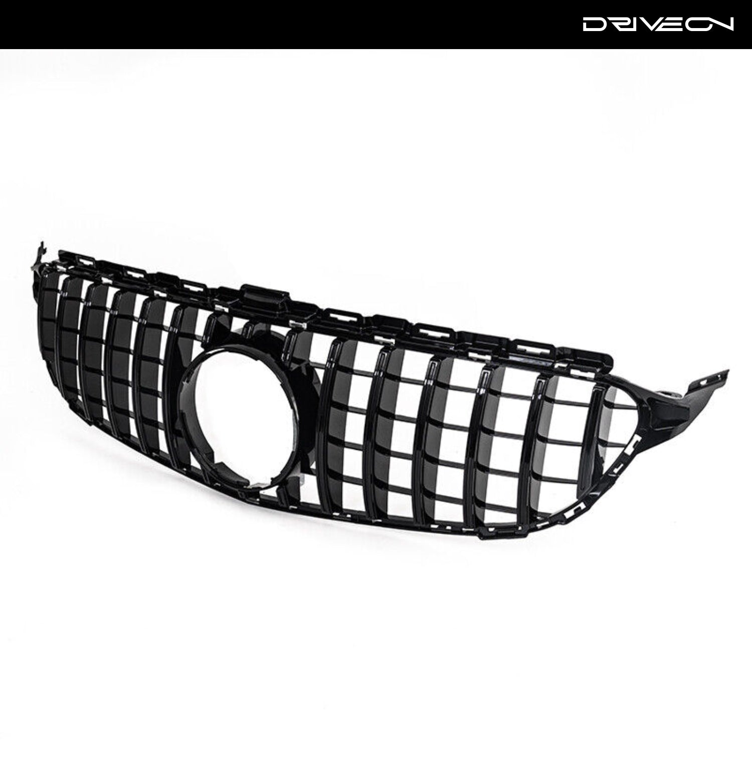 W205 FRONT GRILL GLOSS BLACK