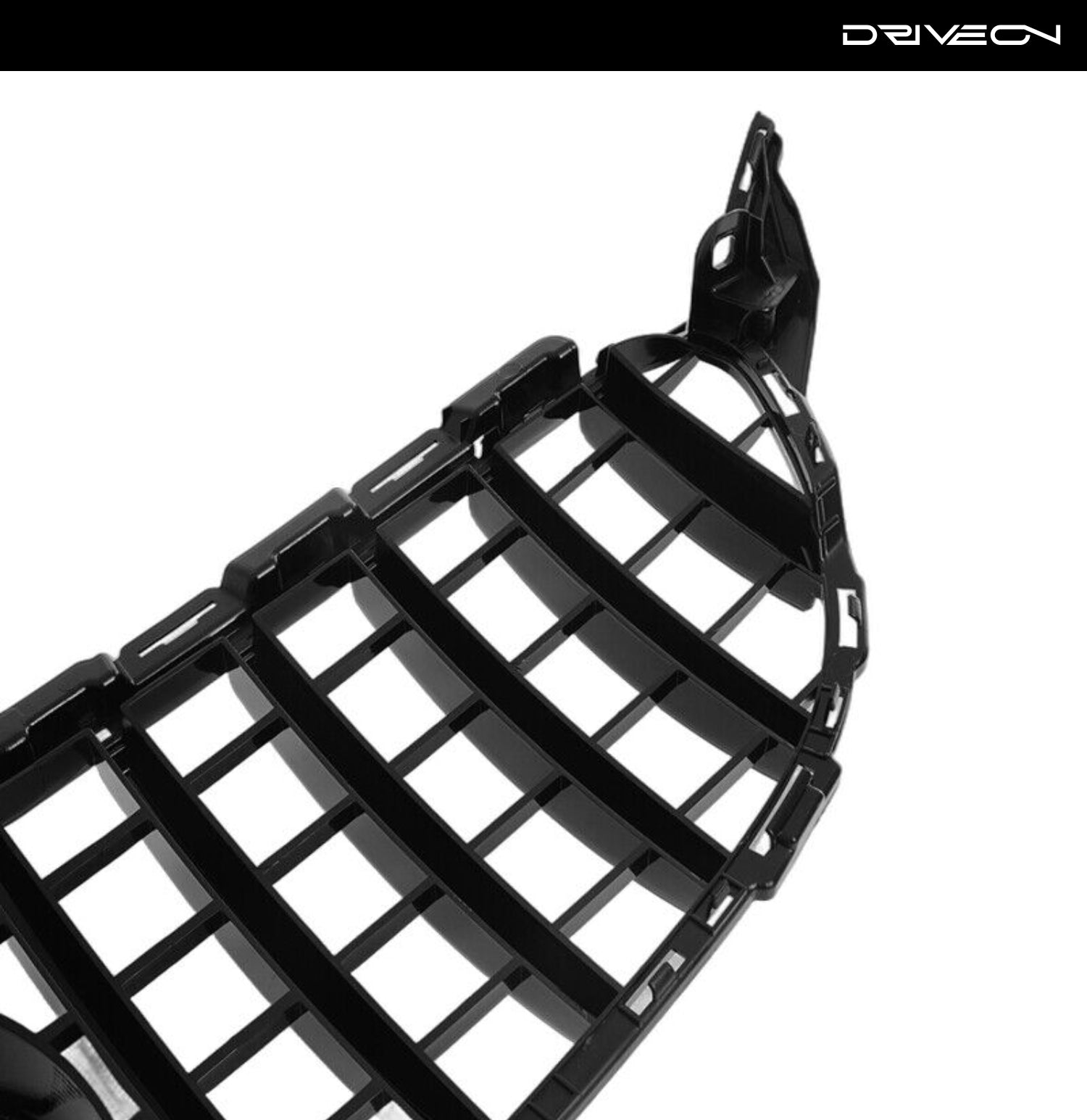 W205 FRONT GRILL GLOSS BLACK
